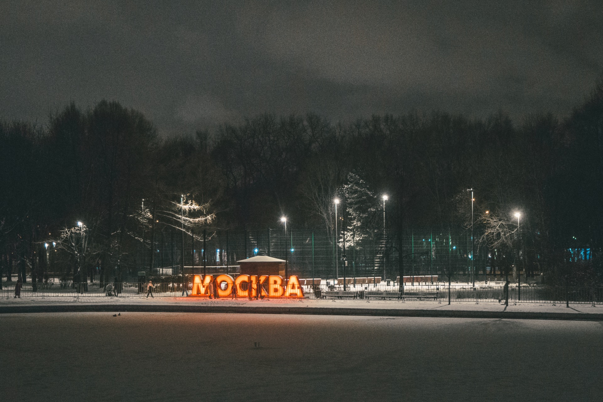 Зима в парке «Дубки»